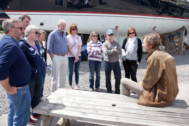 Yard Tours of Berthon © Clare Pengelly